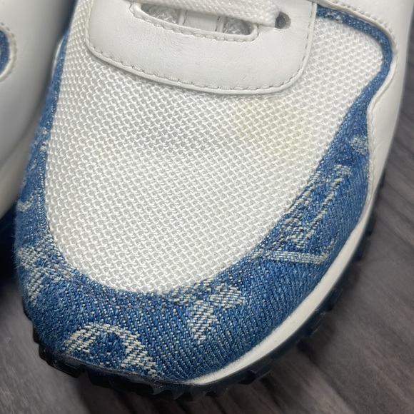 Louis Vuitton Denim Run Away Sneaker - Picture 6 of 7